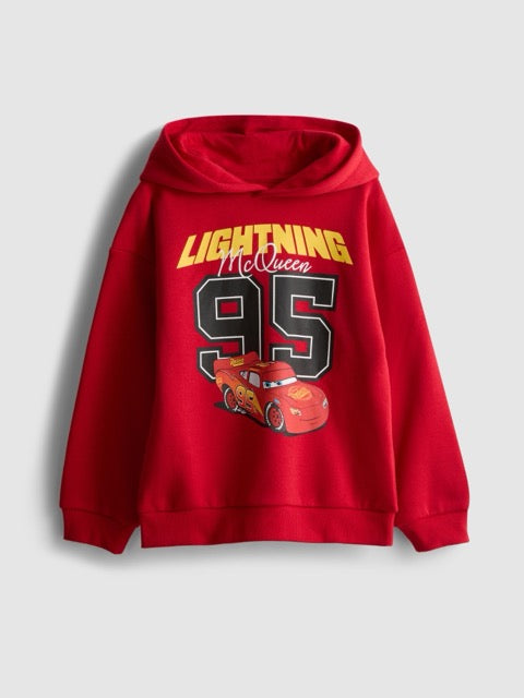 Sudadera con capucha cars
