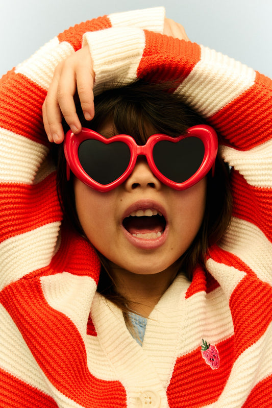 Gafas de sol corazón