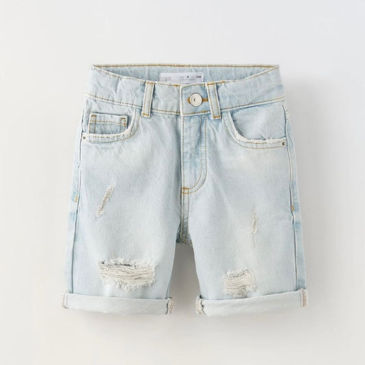 Short jean rotos