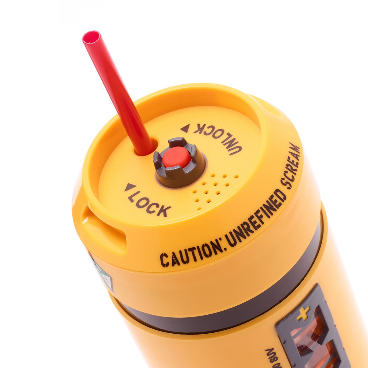 Vaso con pajita Contenedor gritos, Monstruos S.A.