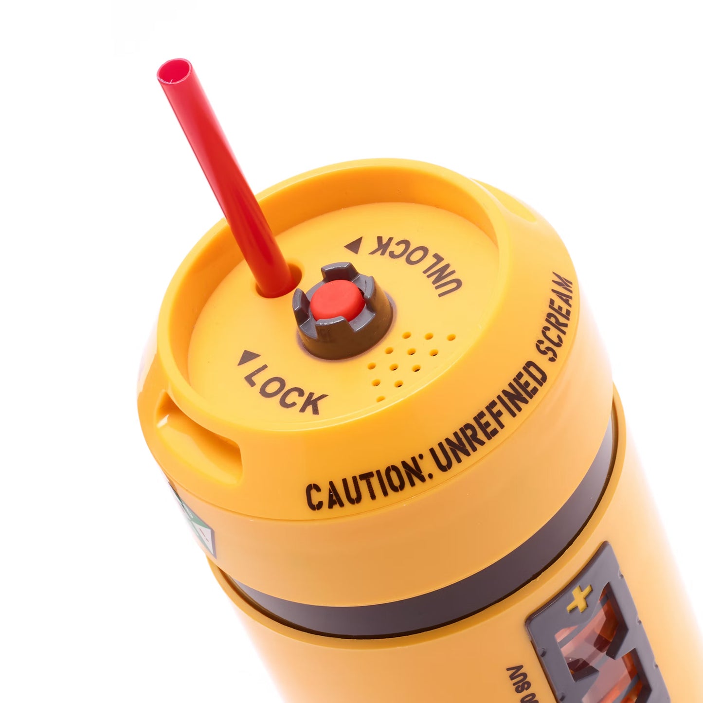 Vaso con pajita Contenedor gritos, Monstruos S.A.
