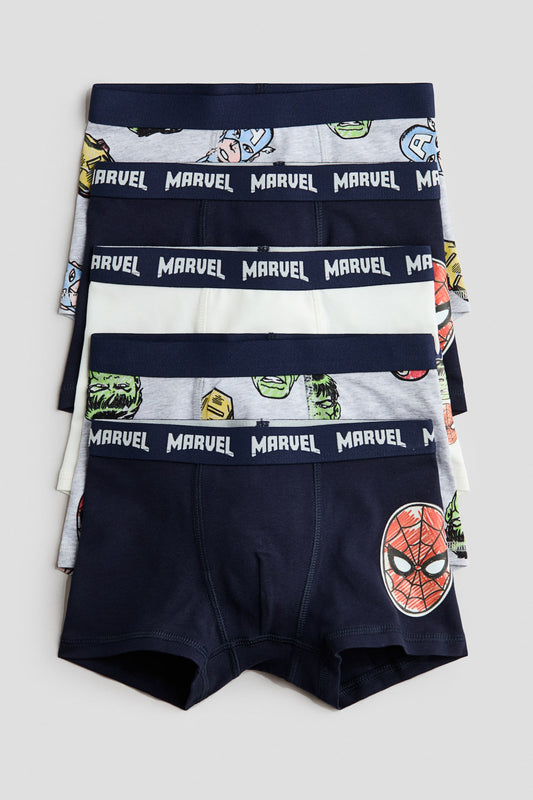 PACK DE 5 BOXER MARVEL