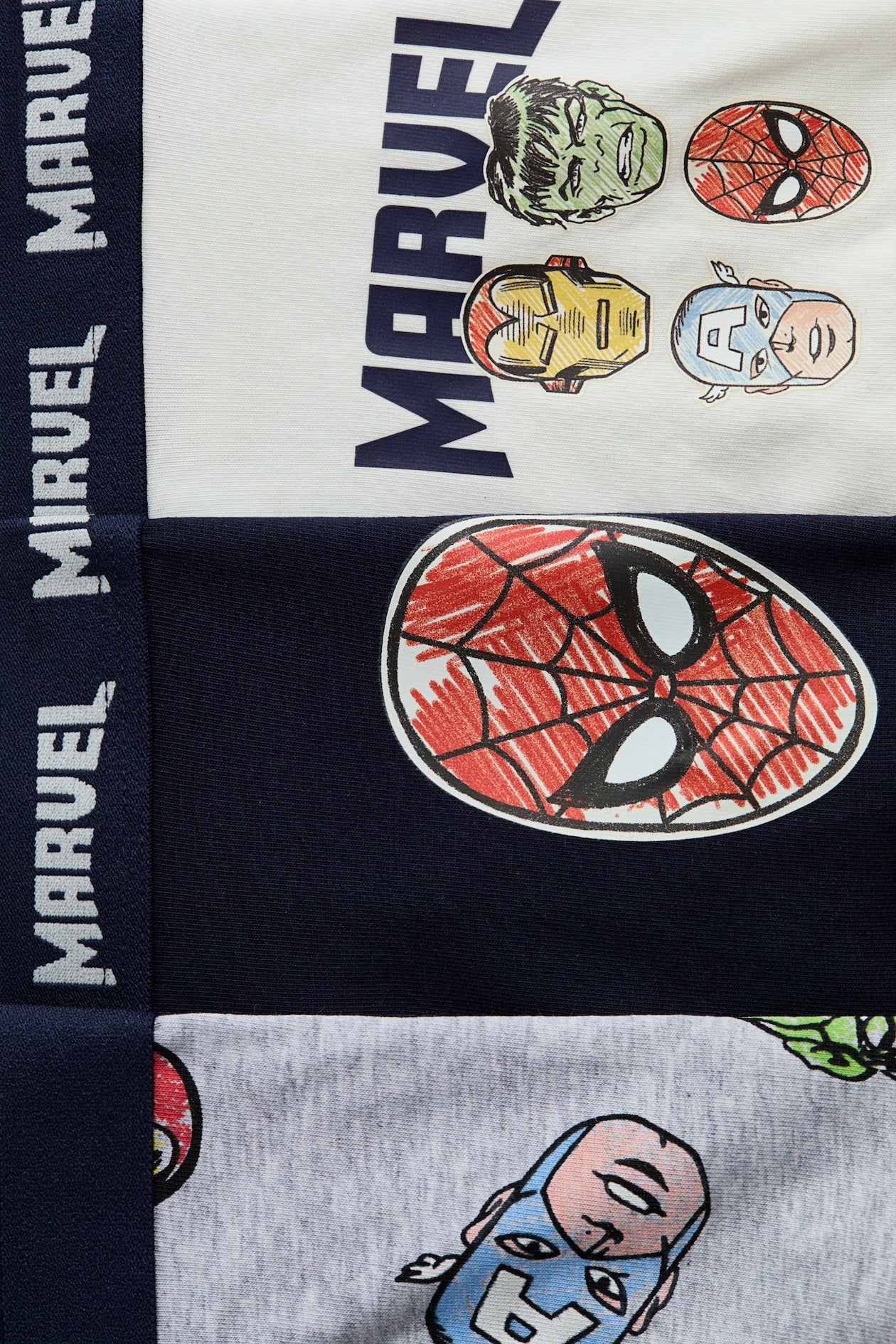 PACK DE 5 BOXER MARVEL