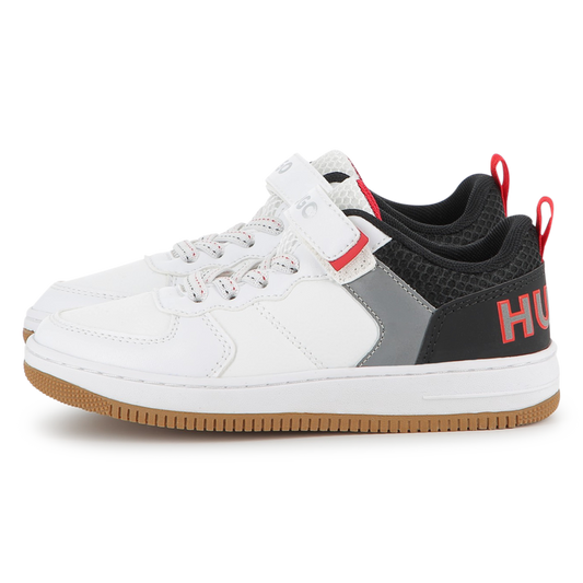 Zapato con cordones elasticos