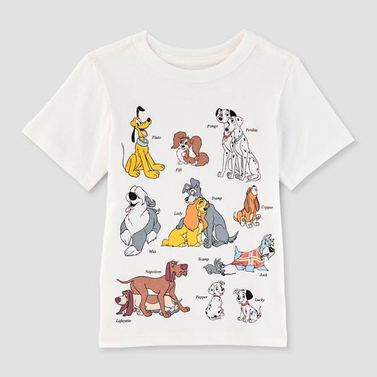 Polera cachorros disney