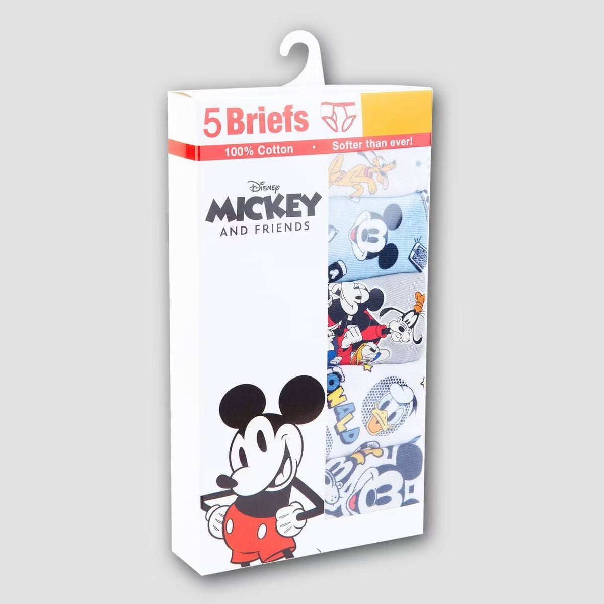 Pack de 5 calzoncillos mickey mouse
