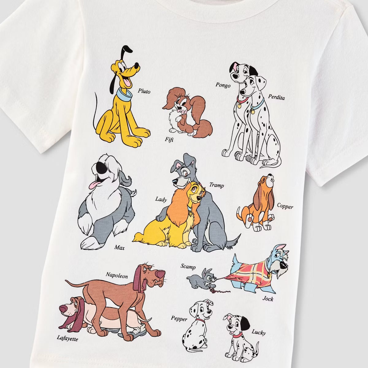 Polera cachorros disney