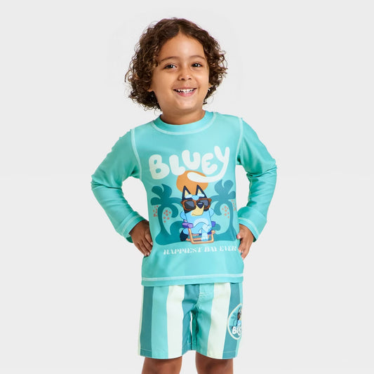 Conjunto piscina bluey