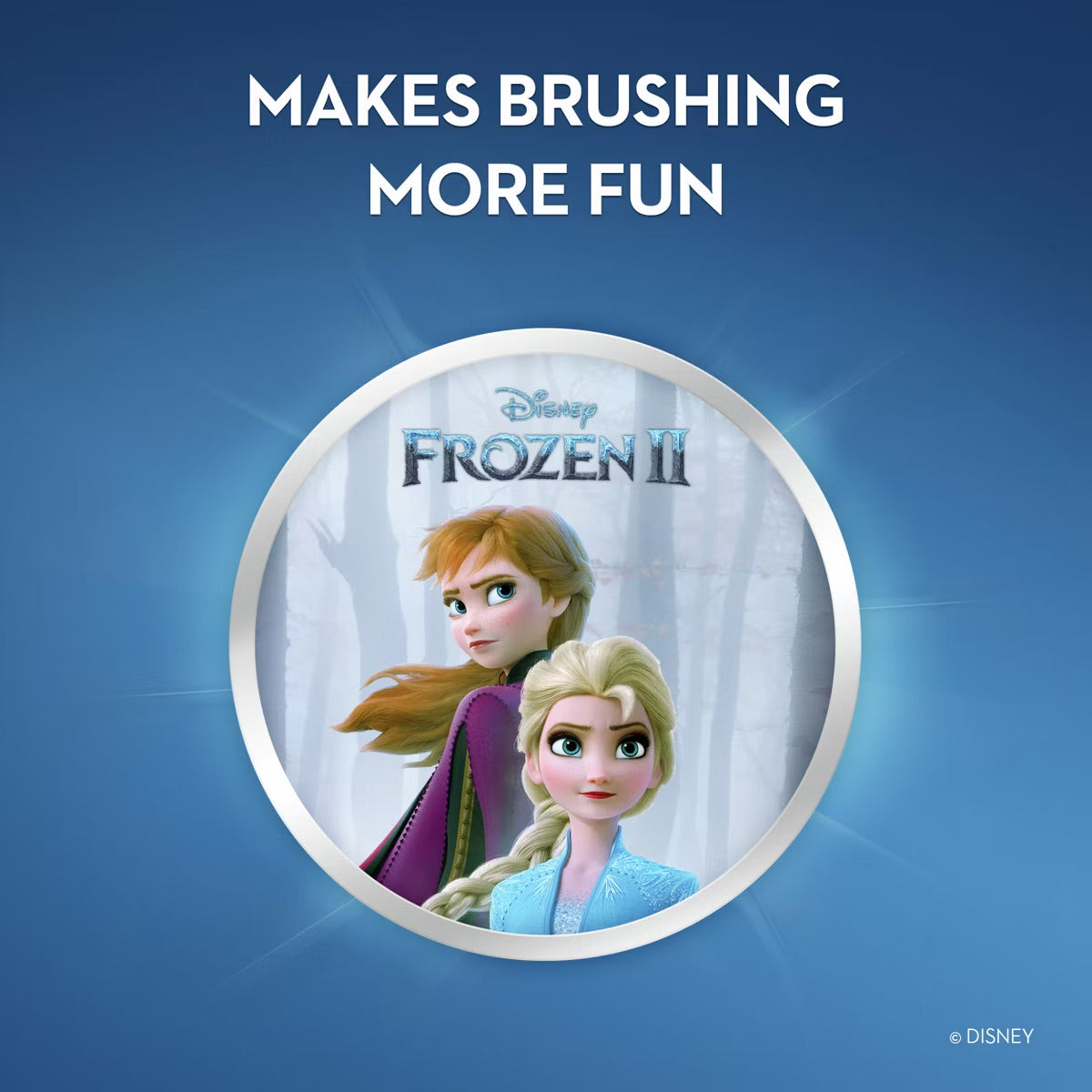 Cepillo de diente frozen