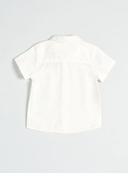 Camisa lino blanca
