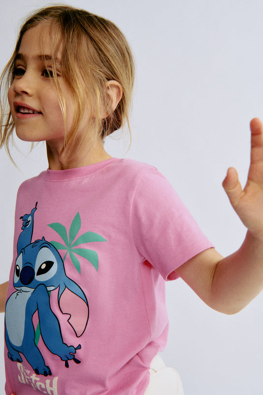 Polera lilo & stich