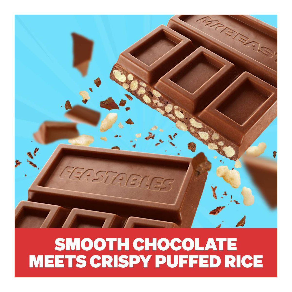 Feastables Milk Crunch