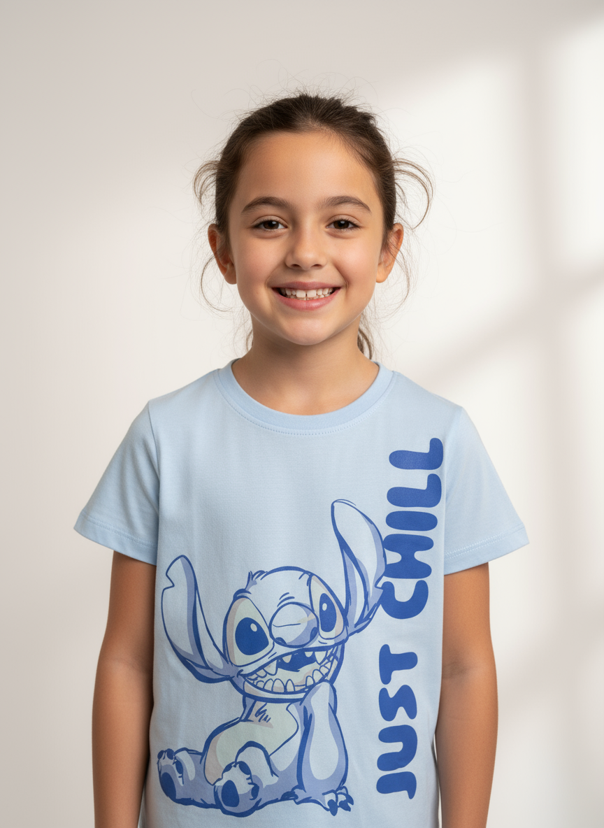 Polera lilo & stich