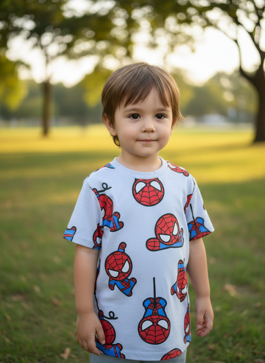 Polera spiderman