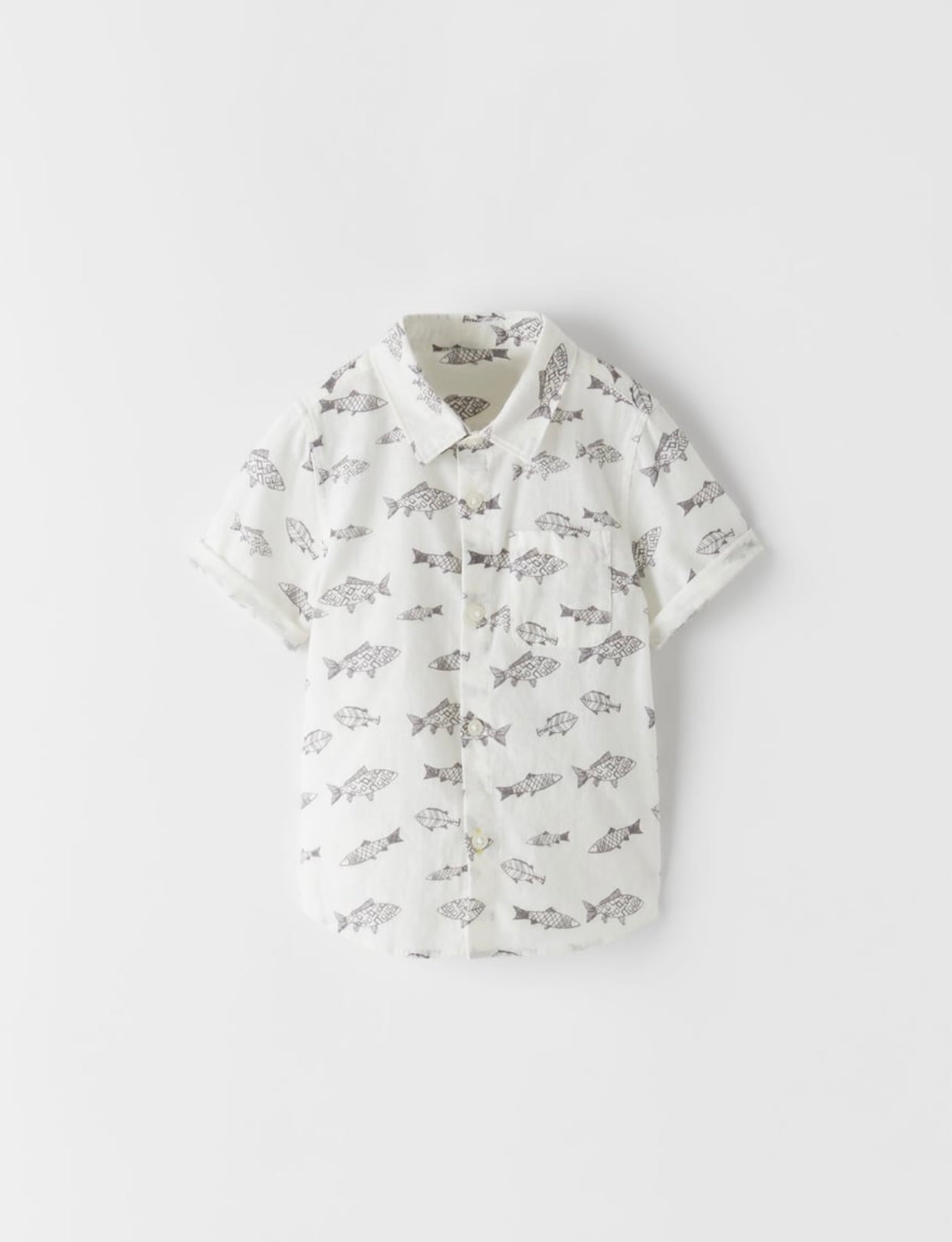 Camisa peces zara