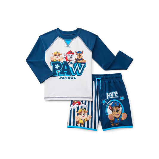 Conjunto piscina paw patrol