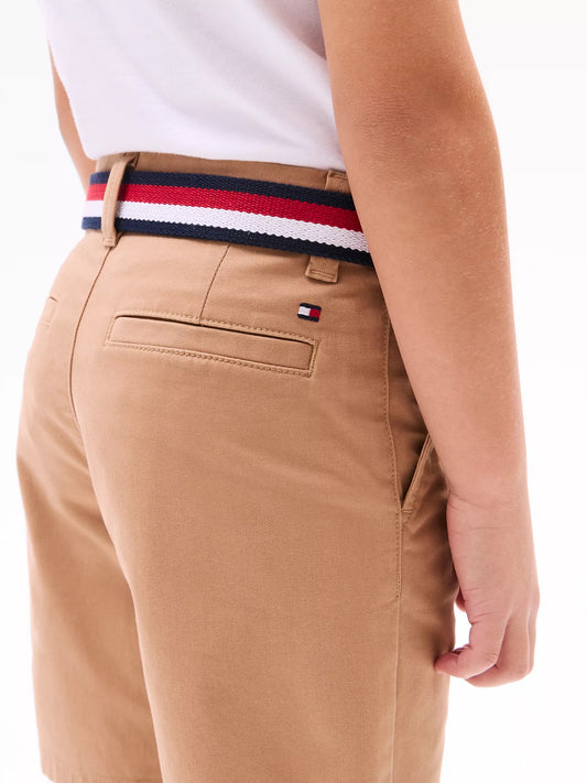 Short con cinturon tommy