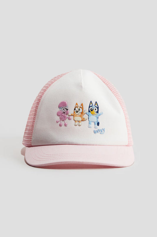 Gorra bluey rosada