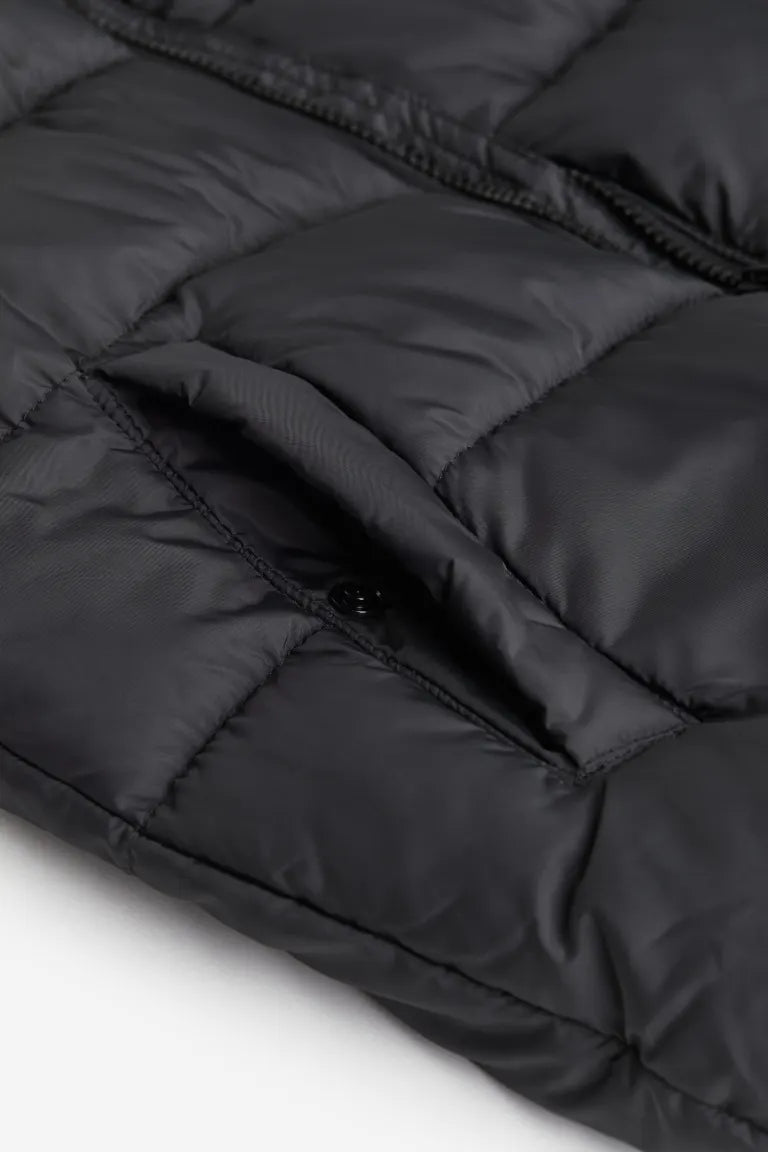 Chaleco puffy negro