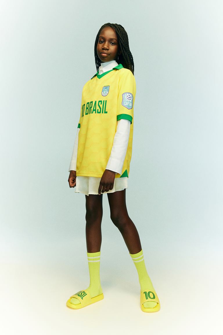 Polera futbol brasil
