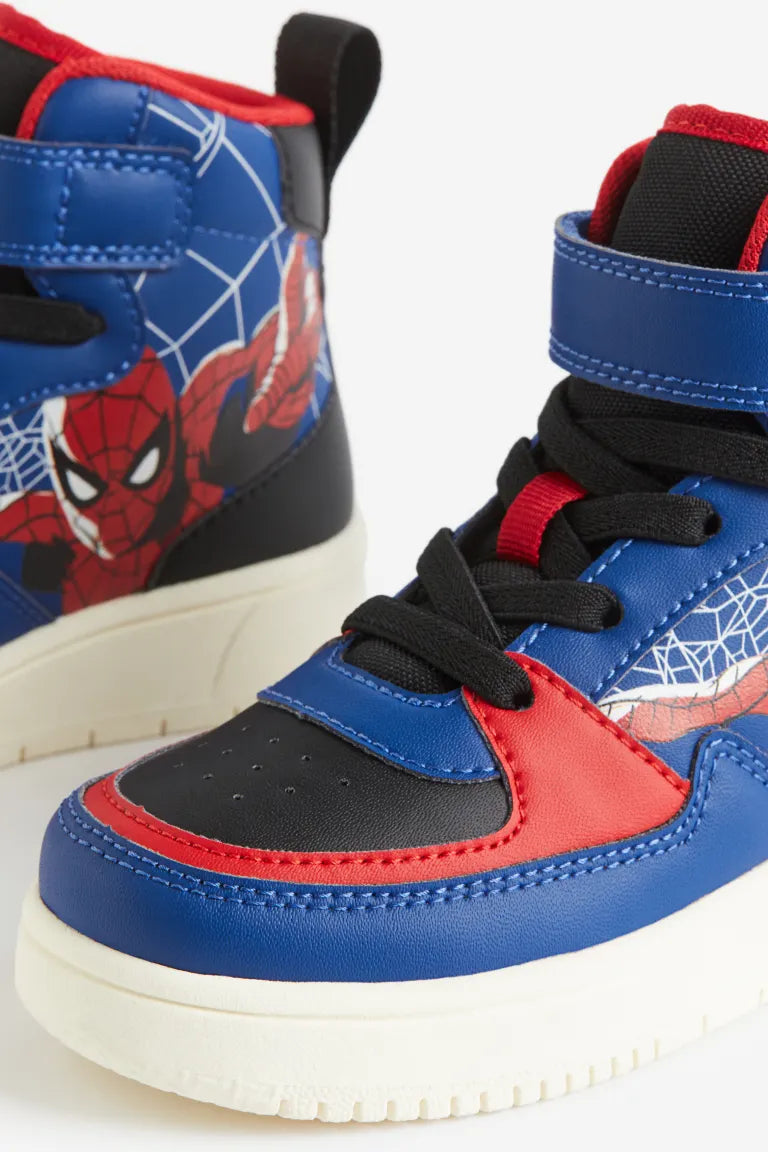 Zapatos altos spiderman