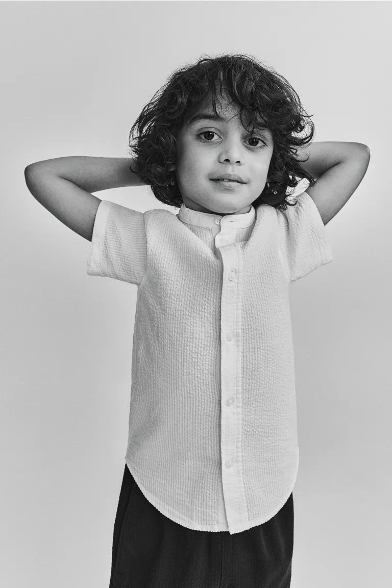 Camisa cuello cadete