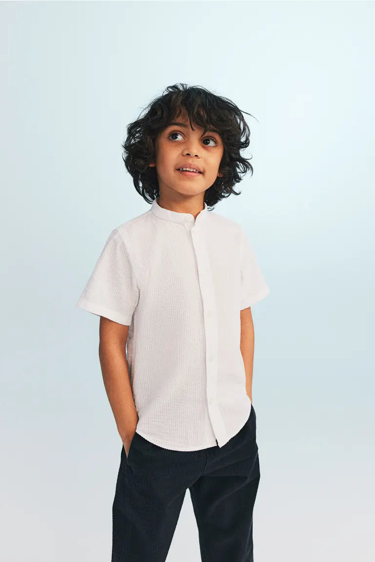 Camisa cuello cadete