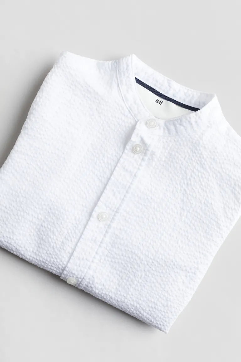 Camisa cuello cadete