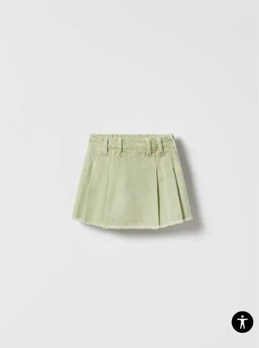 Short falda jean