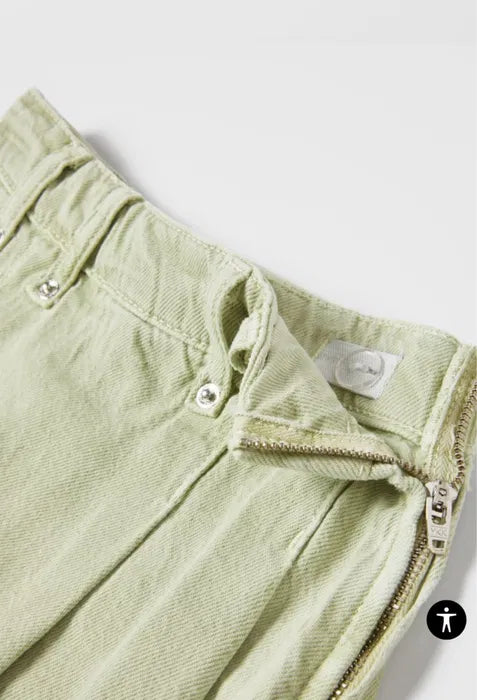 Short falda jean