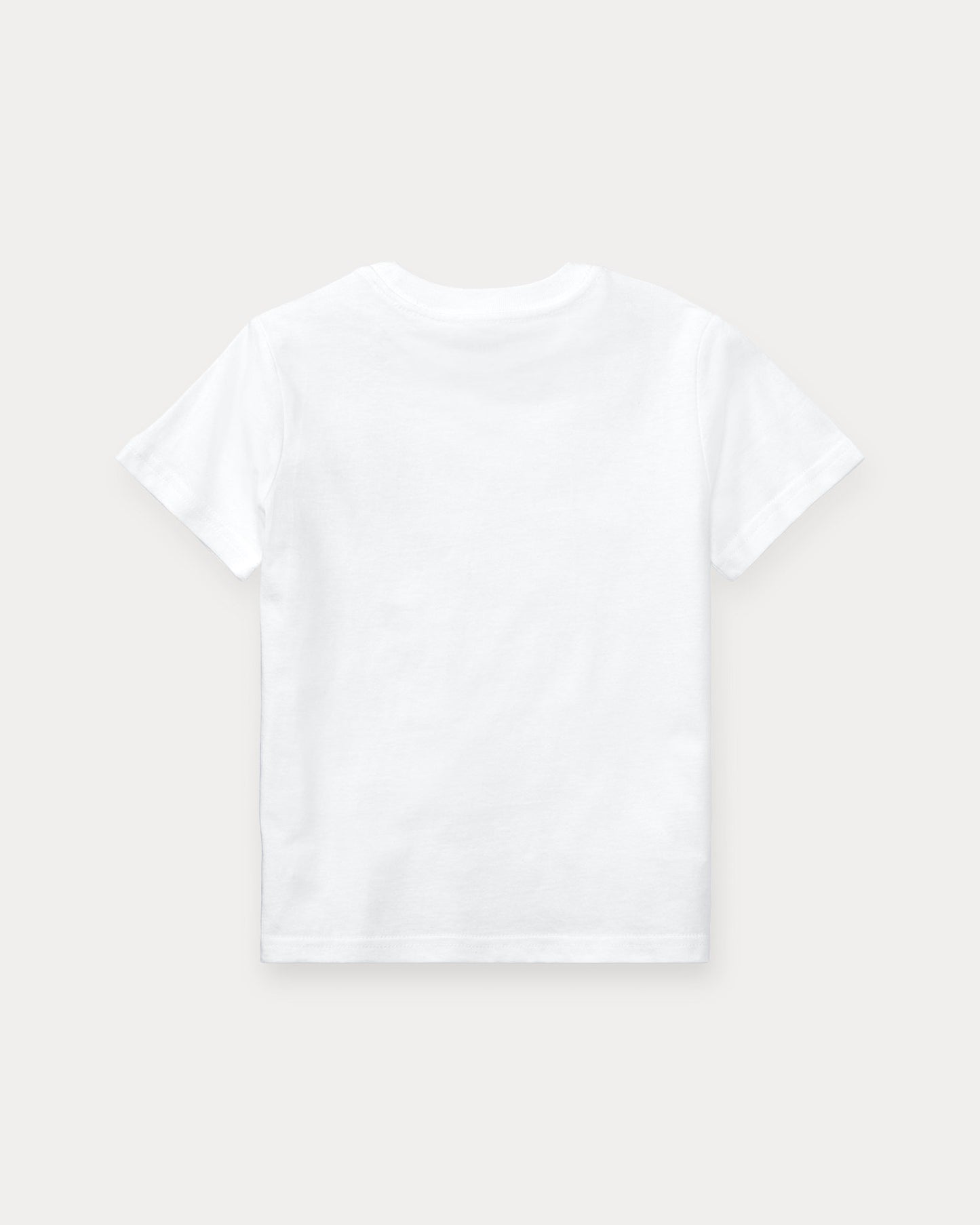 Polera cuello redondo blanca