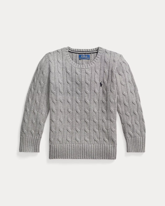 Sueter de algodon gris