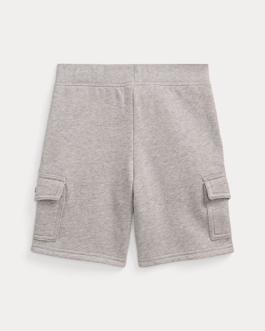 Short cargo algodon gris
