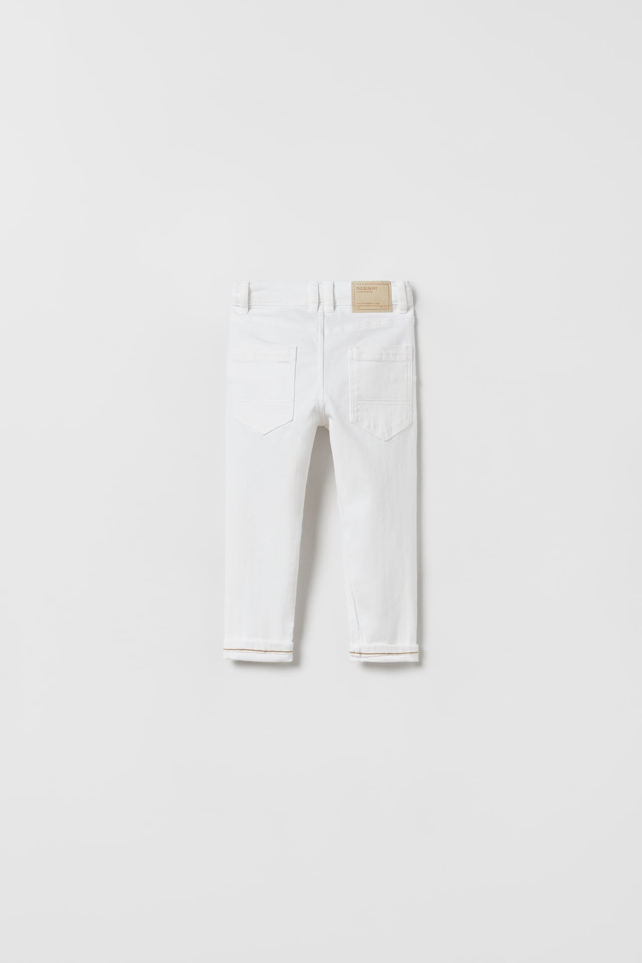 Jean slim fit blanco
