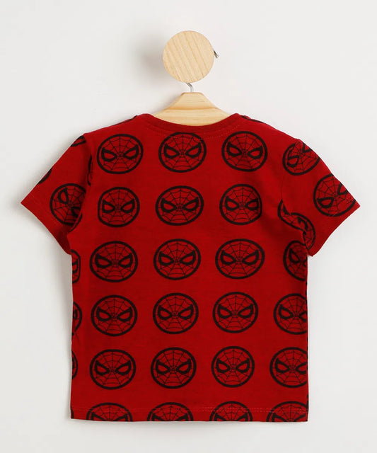 Polera spiderman con bolsillo