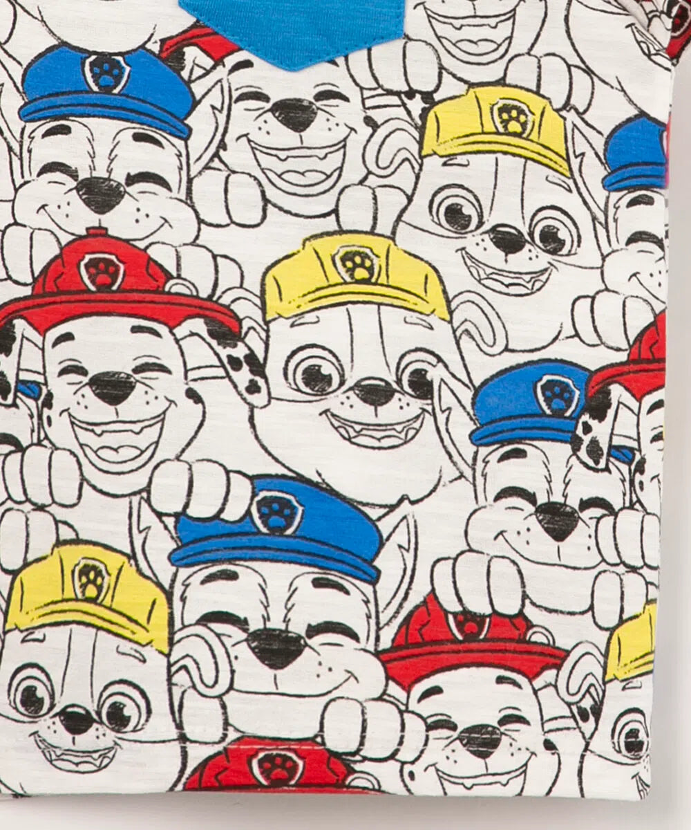 Polera paw patrol con bolsillo