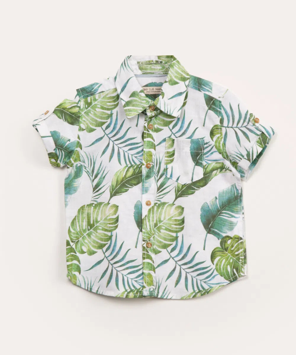 Camisa hojas
