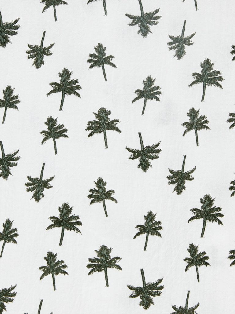 Camisa estampado palmera