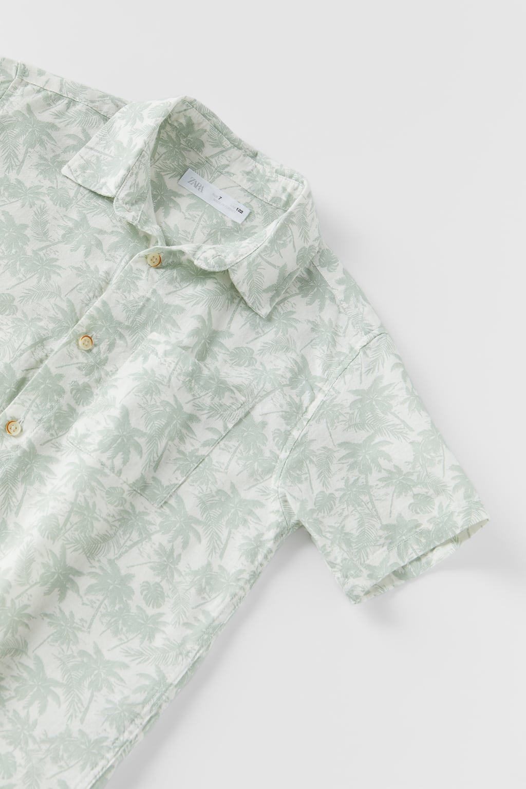 Camisa estampado tropical