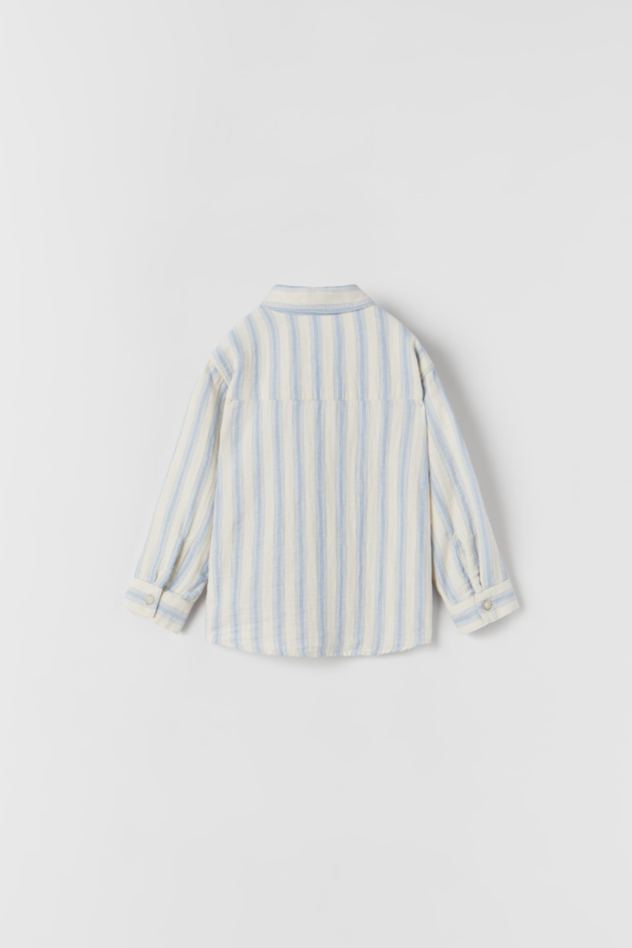 Camisa rayas doble faz