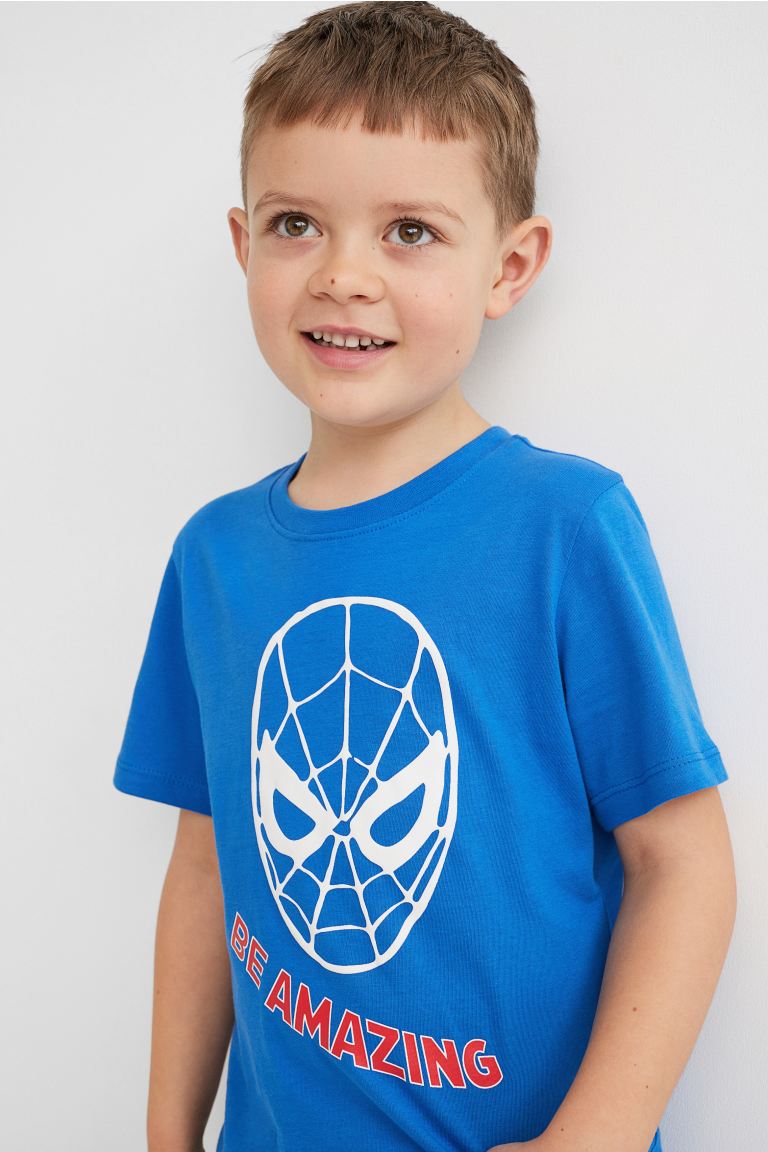 Polera spiderman