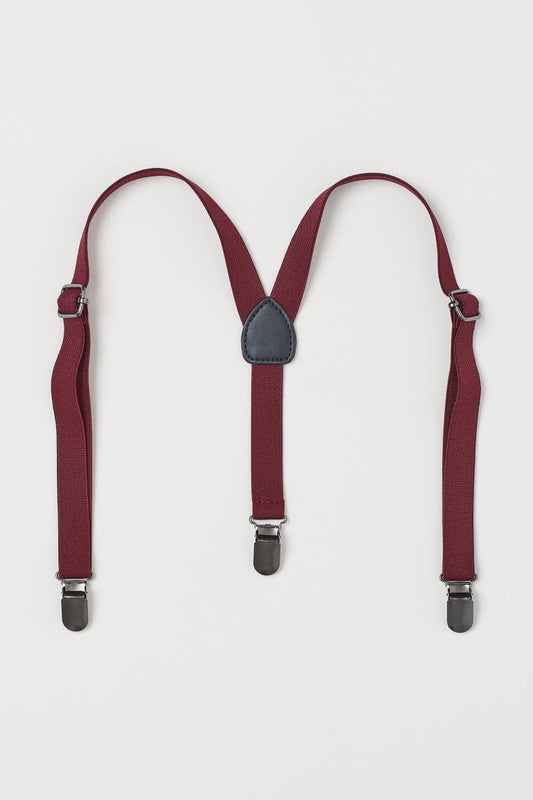Suspensor Rojo Oscuro