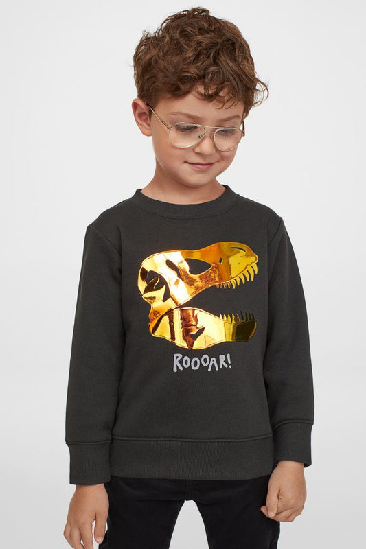 Sudadera esquleto dinosaurio