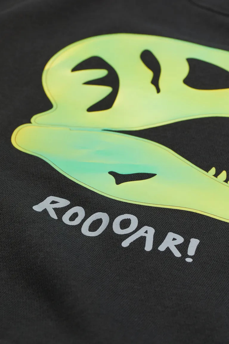 Sudadera esquleto dinosaurio