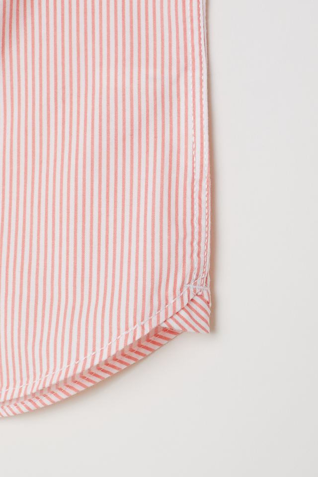 Camisa a rayas manga corta
