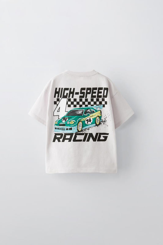 Polera auto de carrera