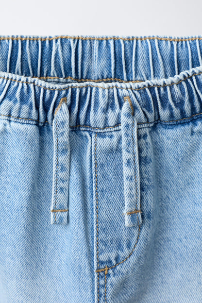 Pantalon tie waist loose