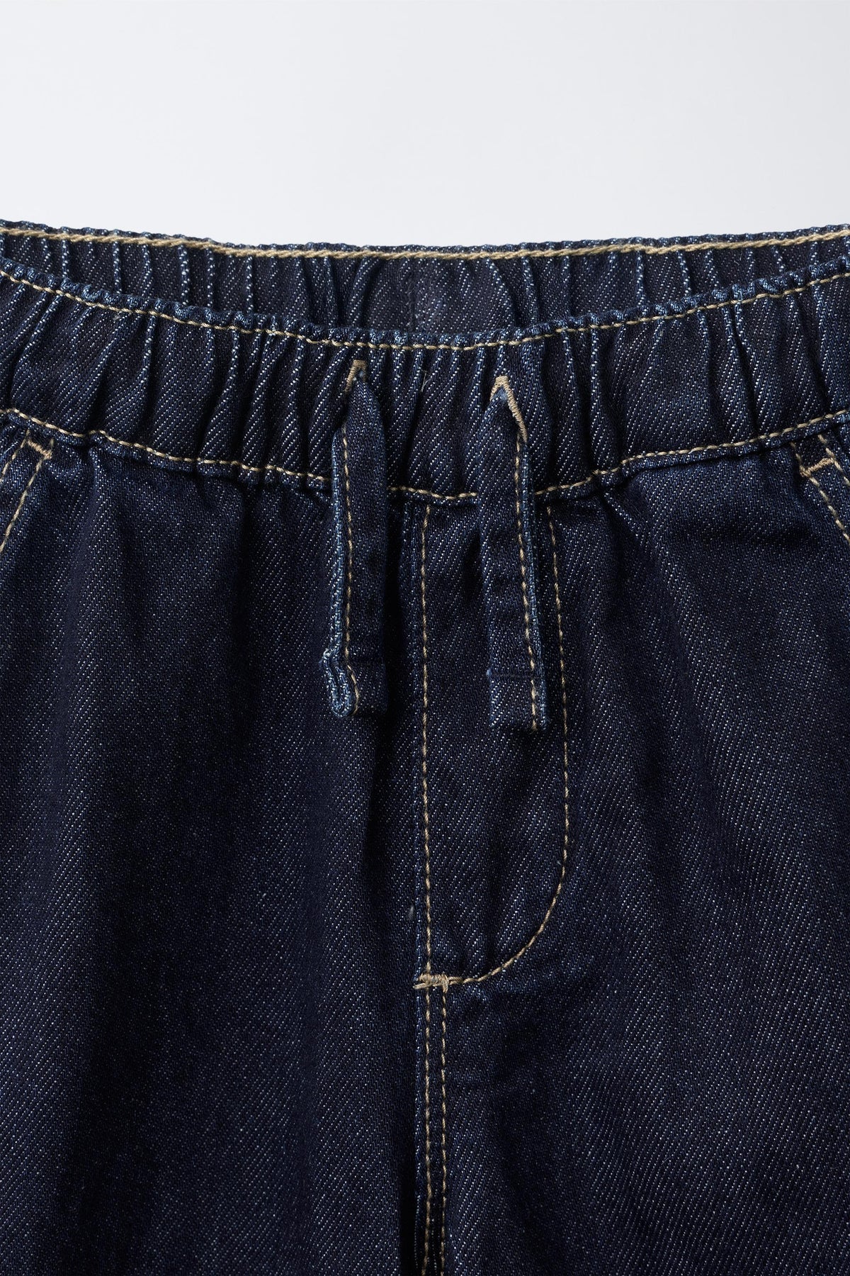 Pantalon tie waist loose