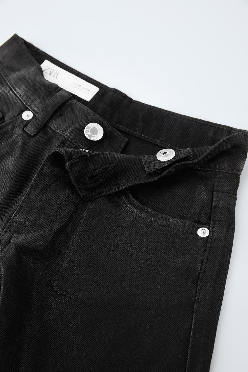 Pantalon jean encerado