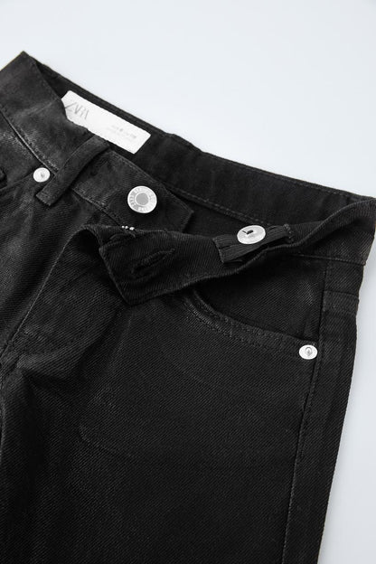 Pantalon jean encerado